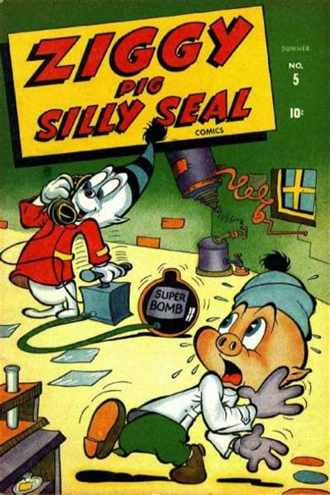 Ziggy Pig Silly Seal Comics #5 in Fine - condition. FREE bag/board | eBay