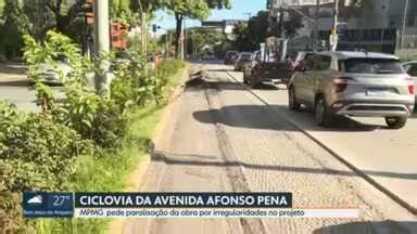 Mg Minist Rio P Blico Pede Paralisa O De Obras Da Ciclovia Da