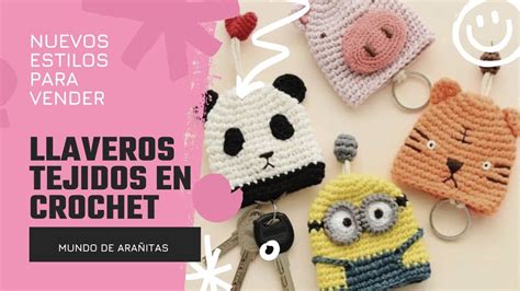 Estos Llaveros Tejidos A Crochet Se Venden Como Pan Caliente Parte