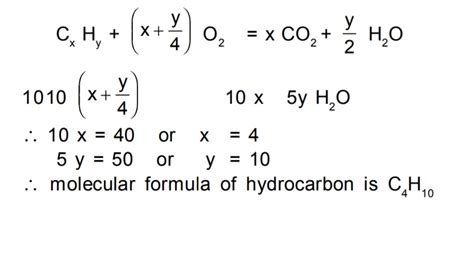 Welcome To Chem Zipper 10 Ml Of Gaseous Hydrocarbon On