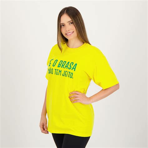 Camisa Brasil O Brasa Amarela Futfanatics