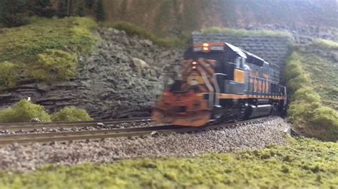 Rio Grande Tunnel Motor Sd T Ho Scale Youtube