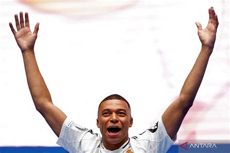 Kylian Mbappe Cetak Gol Perdana Real Madrid Juara Piala Super Eropa