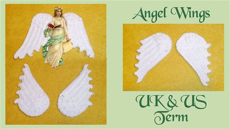 Crochet Wings How To Do Angel Wings Free Pattern For Beginners YouTube