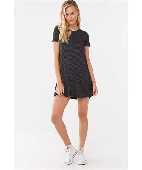 Forever 21（フォーエバー トゥエンティーワン）の「forever 21 Publik Striped T Shirt Dress