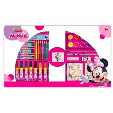 Valigetta Con Colori Minnie Set Per Colorare Disney Gioco Per Bimbe