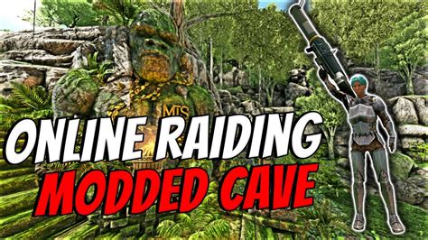 How We Online Raided A Modded Cave For Crazy Profit Ark Youtube