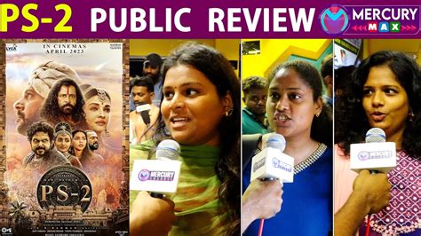 Ponniyin Selvan Part Public Review Mani Ratnam Ps Public Review