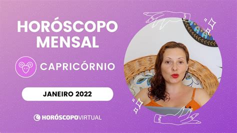 Horóscopo Capricórnio Janeiro 2022 ♑ Youtube