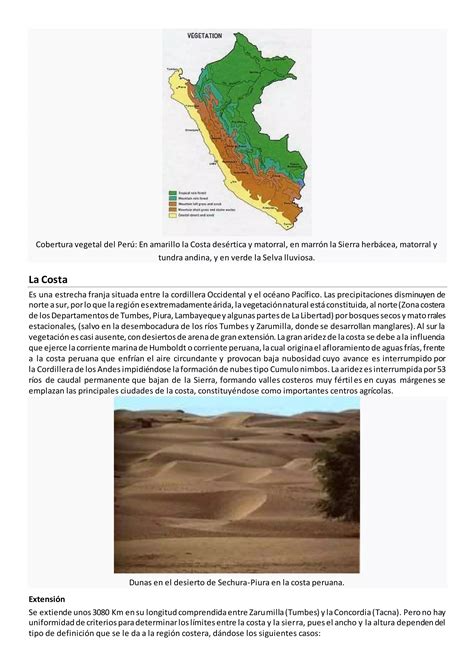 Regiones geográficas tradicionales del perú PDF