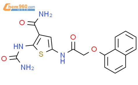 869090 88 0 3 Thiophenecarboxamide 2 Aminocarbonyl Amino 5 1