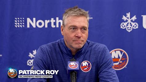 Practice 2/12: Patrick Roy | New York Islanders