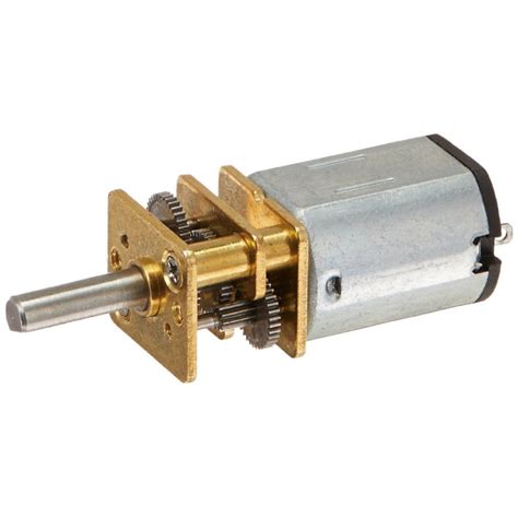 Dc V N Micro Motor Ducteur M Tallique Pololu Rpm