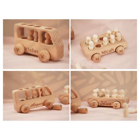 Personalized Toy Cars Set Birthday Baby Boy Gifts Wooden Toys - Etsy