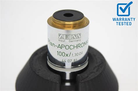 Used ZEISS Plan Apochromat 100x 1 30 Oil Ph3 Zeiss Plan Apochromat 100x