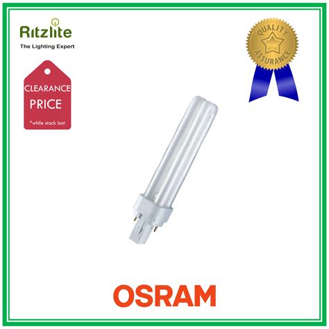 Units Osram Dulux D W Pin Bulb Ritzlite E Shop