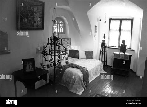 Interior of Bran (Sometimes called Dracula's) Castle Stock Photo - Alamy