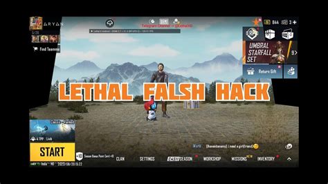 Bgmi Flash Hacker Live Lethalxandriod Youtube