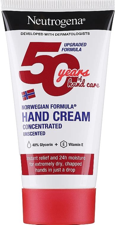 Neutrogena Norwegian Formula Concentrated Unscented Hand Cream Crème