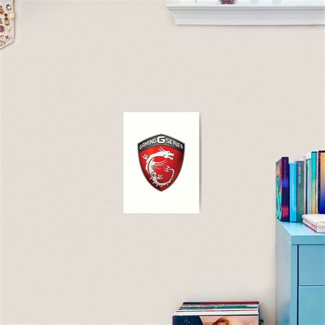 "MSI Gaming Logo" Art Print by xrikxs | Redbubble