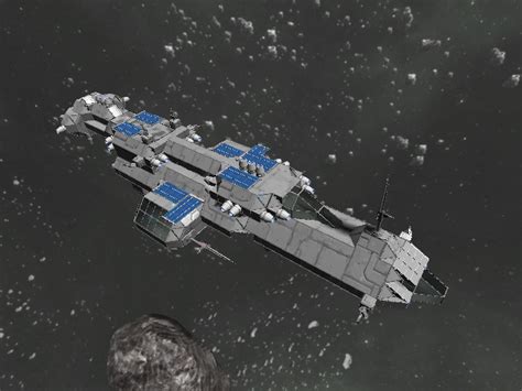 Space Engineers: My first ship! :D by Anoth on DeviantArt