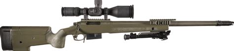 Ga Precision Fbi Hrt Bolt Action Rifle With Trijicon Tars Scope Rock