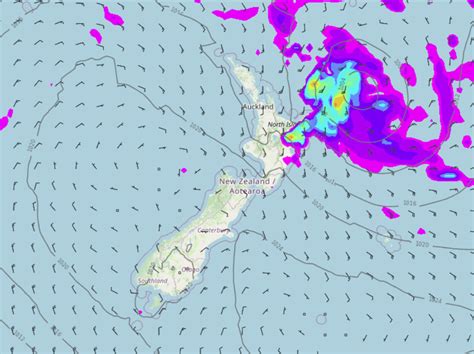 Monday’s national forecast – Rain for the eastern North Island, dry ...