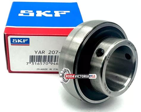 SKF YAR207 2F Radial Insert Ball Bearing 35x72x42 9 Mm Rodavictoria USA