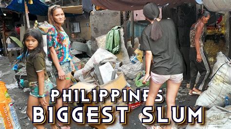 Solo Extreme Dangerous Walk At The Biggest And Most Infamous Slum Community In Tondo Manila [4k