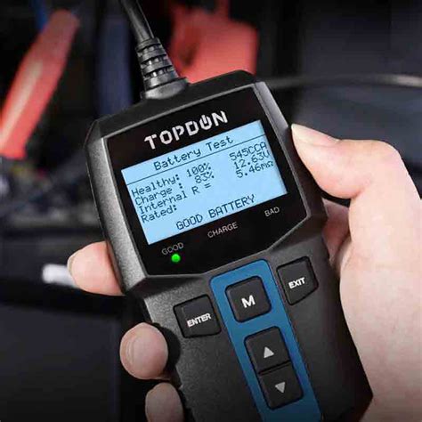 Topdon Bt100 Battery Tester 12v