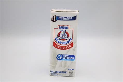 Nestle Bear Brand Sterilized Full Cream Milk 200ml Salangi Ko Pu