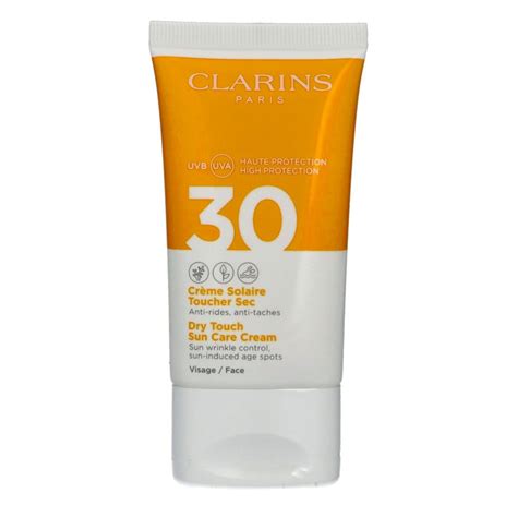 Clarins Dry Touch Sun Care Face Cream Spf Kaufen Deloox At