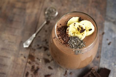 Smoothie de Cacau proteico para o café da manhã confira receita