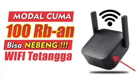 NEMBAK WIFI JARAK JAUH REPEATER XIAOMI WIFI EXTENDER PRO YouTube