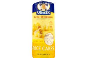 Quaker Buttered Popcorn Gluten Free Rice Cakes Quaker 30000169186