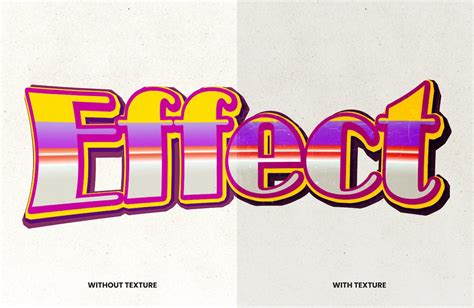 Retro Text Photoshop Effect