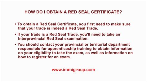 Certificate Red Seal Certificates Templates Free