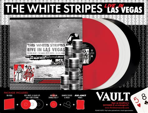 Third Man Records Announces Vault Package 58 The White Stripes Liv Third Man Records