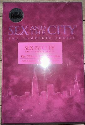 New Sealed SEX AND THE CITY Complete Series DVD Box Set In Pink
