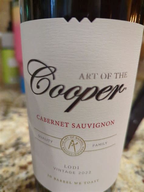 Art Of The Cooper Cabernet Sauvignon Usa California Central