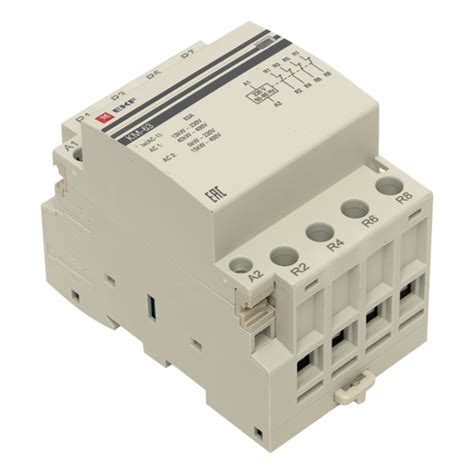 КМ 63А 4NC (3 мод.) PROxima (km-3-63-04) модульный контактор EKF купить ...