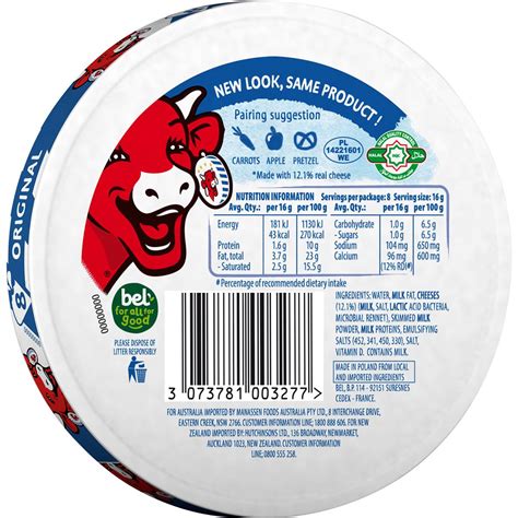 Laughing Cow Cheese Original 128g Woolworths