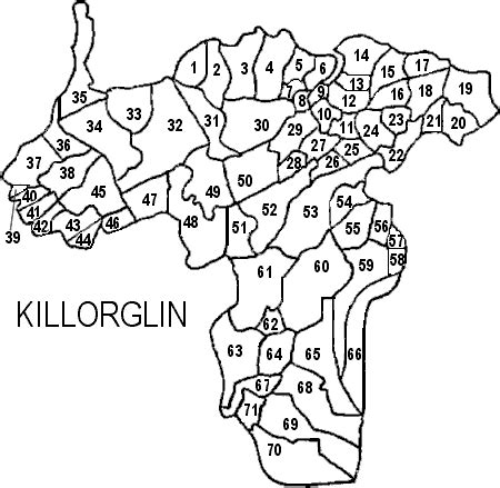 The Townlands of Killorglin Civil Parish