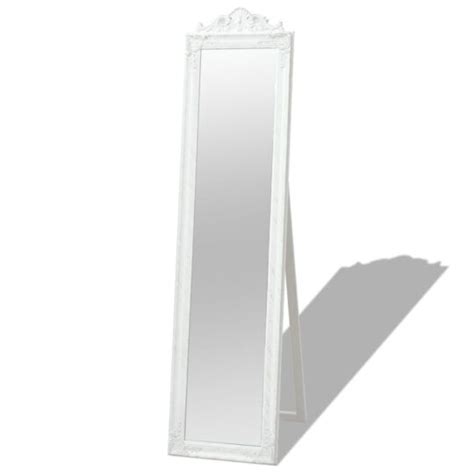 Miroir Sur Pied Style Baroque X Cm Blanc Dec Prix Carrefour