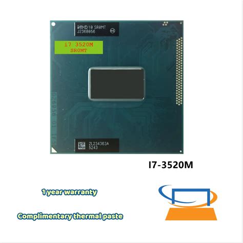 Intel Core i7-3520M i7 3520M SR0stuff 2.9GHz Touristes d'occasion-Core ...