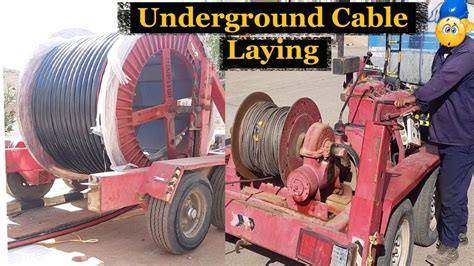 Underground Cable Cable Laying Work Underground Cable Laying 11kv