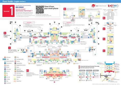 Haneda Airport Terminal(HND) Terminal Maps, Shops, Restaurants, Food ...