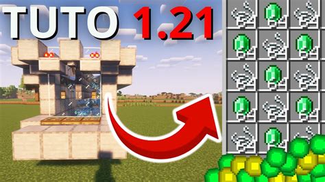 TUTO FERME A FICELLES ET ÉMERAUDES SUR MINECRAFT 1 21 FR YouTube