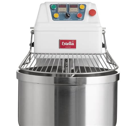 Estella Sm80 80 Qt 116 Lb Two Speed Spiral Dough Mixer 220v 3