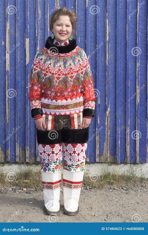 Inuit Woman In Greenland Editorial Stock Photo Image Of Woman 57484623